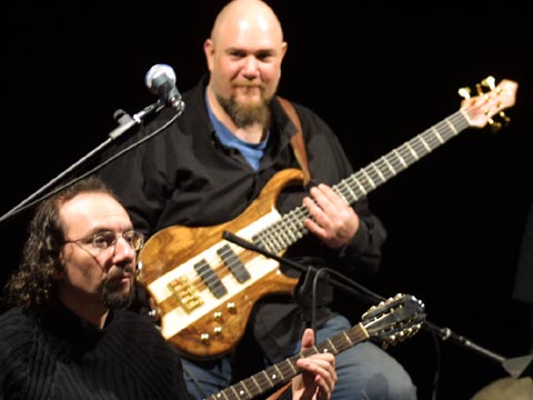 Stefano Saletti e Mario Rivera